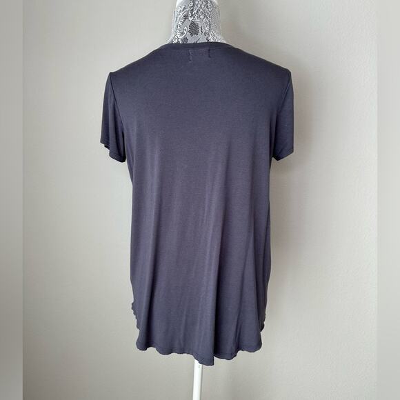 PROJECT SOCIAL T Womens Horoscope Short Sleeve Slub T-Shirt Grey Size Small - Picture 6 of 6